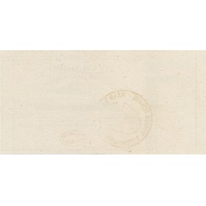 Powstanie Styczniowe, Obligacja tymczasowa 100 złotych 1863, z grzbietem