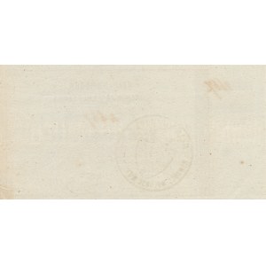 Powstanie Styczniowe, Obligacja tymczasowa 500 złotych 1863, podwójny numerator