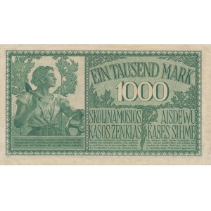 Kowno 1000 marek 1918, 6 cyfr