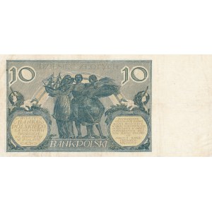10 złotych 1926 - seria CJ