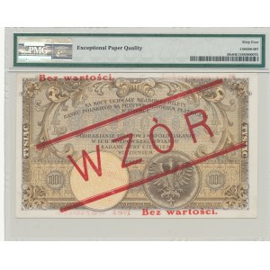 1.000 Zloty 1919, MODELL