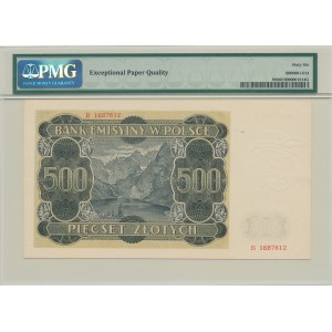 500 złotych 1940, ser B