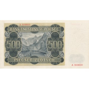 500 złotych 1940 - seria A