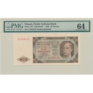 10 złote 1948, ser C