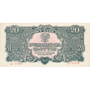 20 złotych 1944, ...owe - ser. An