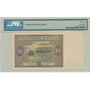 50 zloty 1946, ser. S, lettera maiuscola