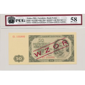 50 złotych 1948 - ser EL 1532682, WZÓR