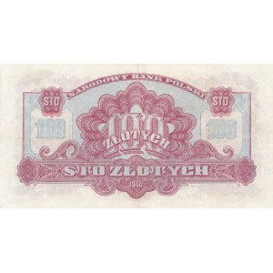 100 złotych 1944, ...owym - ser. CX