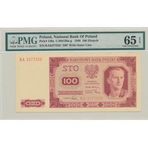 100 złotych 1948, ser. KB