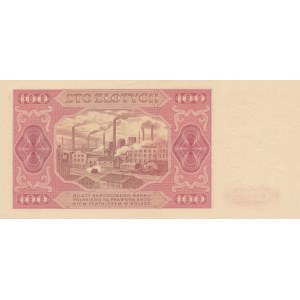 100 złotych 1948 - seria CX