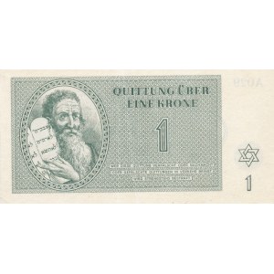 Getto Teresin w Czechach, 1 korona 1943