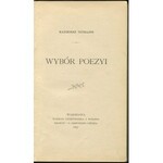 TETMAJER Kazimierz - Wybór poezyi [wydanie pierwsze 1897]