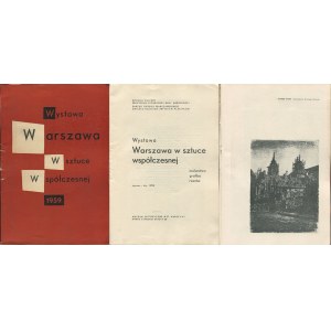 Warszawa w sztuce współczesnej. Malarstwo - grafika - rzeźba [katalog wystawy 1959]