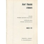 PAKULSKI Józef - Litografie [katalog wystawy 1971]