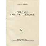 SEWERYN Tadeusz - Polskie zabawki ludowe [1960]