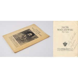 MALCZEWSKI Jacek - Katalog wystawy [1939]