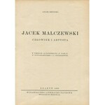 HEYDEL Adam - Jacek Malczewski. Człowiek i artysta [1933] [oprawa wydawnicza]