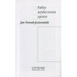 NOWAK-JEZIORAŃSKI Jan - Fakty, wydarzenia, opinie [AUTOGRAF]