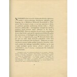 FREDRO Aleksander - Nieznany zbiór poezyj. Z autografu Bibl. Ord. Krasińskich R. 5249 [1929]