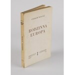 MIŁOSZ Czesław - Rodzinna Europa [wydanie pierwsze Paryż 1959]