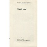MYŚLIWSKI Wiesław - Nagi sad [wydanie pierwsze, debiut autora 1967]