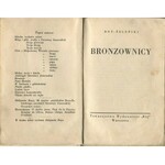 BOY-ŻELEŃSKI Tadeusz - Bronzownicy [1930] [okł. Henryk Czerny]