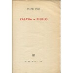STERN Anatol - Zabawa w piekło [wydanie pierwsze 1959] [okł. Henryk Berlewi]