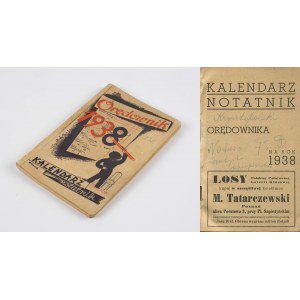 Kalendarz Notatnik Orędownika na rok 1938
