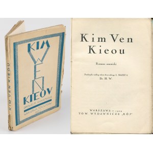 NGUYEN DU - Kim Ven Kieou. Romans anamicki [1929]
