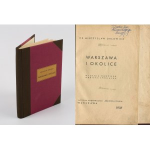 ORŁOWICZ Mieczysław - Warszawa i okolice [1937]