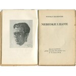 ZECHENTER Witold - Niebieskie i złote [1932] [AUTOGRAF I DEDYKACJA DLA POETY RAJMUNDA BERGLA]