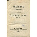 Dziennik praw. Tom 59 [1861]