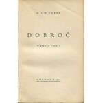 FABER F. W. - Dobroć [1937] [okł. Wł. Witold Spychalski]