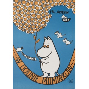 plakat BUTENKO Bohdan - W Dolinie Muminków [1977]