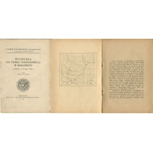 PACZOSKI Józef - Wycieczka do Parku Narodowego w Białowieży w dniach 7 i 8 lipca 1925 r.