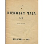 S. G. (GLISZCZYŃSKA Stefania) - Pierwszy maja [1933]