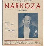 nuty NARKOZA. WALC ANGIELSKI. Słowa Al. Jellin. Muzyka J. Belzacki