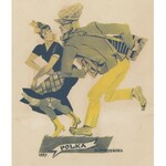 (grafika) STRYJEŃSKA Zofia, Polka [Tańce polskie 1927]