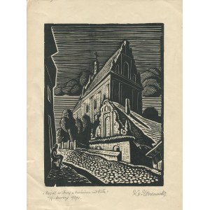 (grafika) WISZNIEWSKI Kazimierz, Kościół św. Anny w Kazimierzu nad Wisłą [1929]