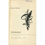 [Zeszyty poetyckie] POLLAKÓWNA Joanna - Dysonanse [1961] [okł. Józef Wilkoń]