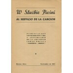 W służbie pieśni. 4 lat Chóru im. Fr. Szopena [Polskie Towarzystwo Śpiewacze] [Buenos Aires 1954]