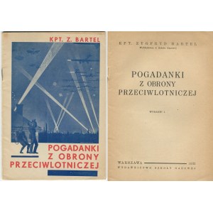 BARTEL Zygfryd - Pogadanki z obrony przeciwlotniczej [1935]