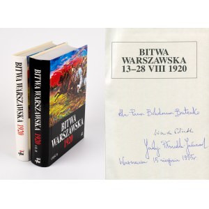 Bitwa warszawska 13-28.VIII.1920. Dokumenty operacyjne. Część I-II [AUTOGRAF JADWIGI I WANDY PIŁSUDSKIEJ]