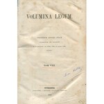 Volumina Legum. Tom VIII. Prawa y konstytucye za panowania Stanisława Augusta 1775-1780 [Petersburg 1860]