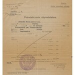 [Potoccy - Zamoyscy] Zbiór dokumentów genealogiczno-majątkowych dotyczących rodu Potockich, Szwykowskich i Zamoyskich, lata 70. XIX w. - 1940