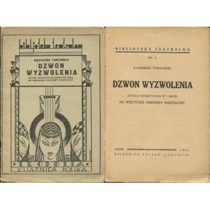 TURZAŃSKI Kazimierz - Dzwon wyzwolenia [1936] [okł. A. Kłymko]