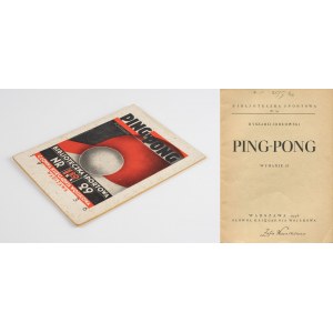 JODŁOWSKI Ryszard - Ping-pong [1936] [Atelier Girs-Barcz]