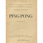 JODŁOWSKI Ryszard - Ping-pong [1936] [Atelier Girs-Barcz]