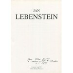 LEBENSTEIN Jan - Katalog wystawy [1992] [AUTOGRAF I DEDYKACJA]