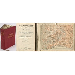 [przewodnik] BAEDEKER Karl - Das Mittelmeer. Hafenplatze und Seewege nebst Madeira, den Kanarischen Inseln, der Kuste Marokkos, Algerien und Tunesien [1909] [Morze Śródziemne, Wyspy Kanaryjskie, Maroko, Algieria, Tunezja]